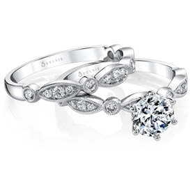 Sylvie Collection engagement ring.